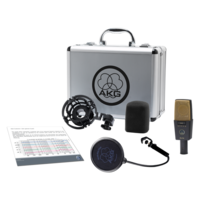 LARGE DIAPHRAGM STUDIO MICROPHONE FOR SOLO VOCALS & SOLO INSTRUMENTS